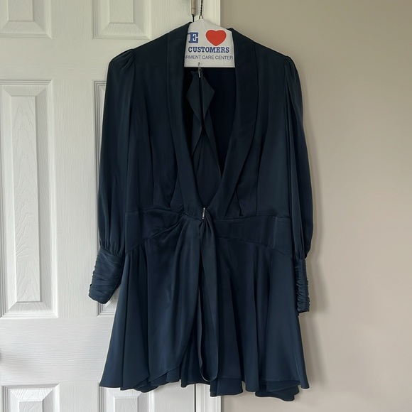 Zimmerman Silk Wrap mini dress 1 - Picture 5 of 6